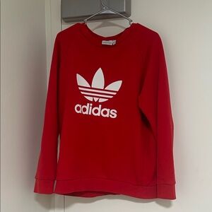 Adidas Kids Bold Red Hoodie